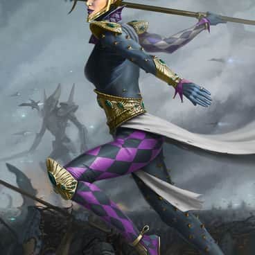 Harlequin by Jonas Špokas (AnBoX | spokasjonas | cyberspiritsnft | anbox1)