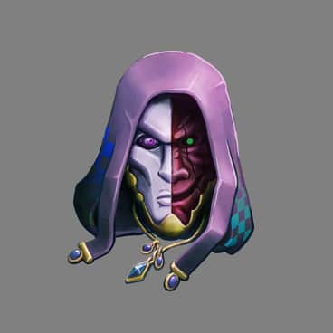 Harlequin Portrait by Dicey June (MistyMiasma)