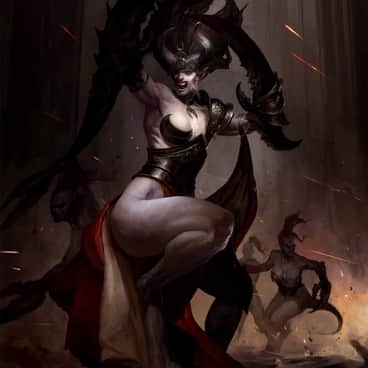 Herald of Slaanesh by Igor Sid (igorsidcg | Igor Sidorenko)