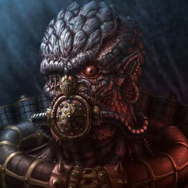 Heretic Face by ListenerKz