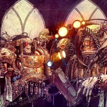 High Lords of Terra by Adrian Smith (adriansmithartist)
