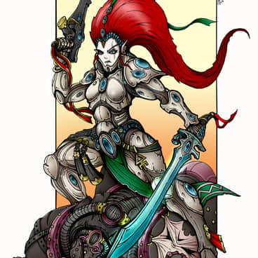 Howling Banshee by Vasiliy Loginov (Sufferst | karandashist)