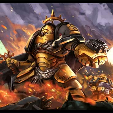 Imperial Fist Assault by Martin Kirby-Jackson (kirbish88 | kirbishart)