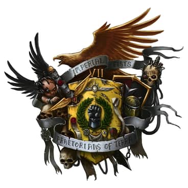 Imperial Fist Heraldry by Gwayne Li (Eupackardia)