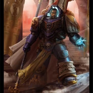 Imperial Fist Librarian by Marina Karakatsani (Snook-8)