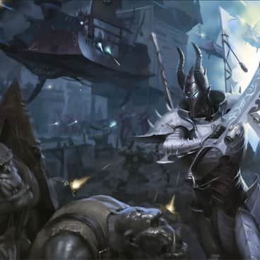 Incubi vs Orks by Jon Cave (joncave.art | Jonathan Cave)