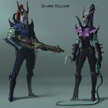 Incubus: Dark Eldar by Jonas Špokas (AnBoX | spokasjonas | cyberspiritsnft | anbox1)