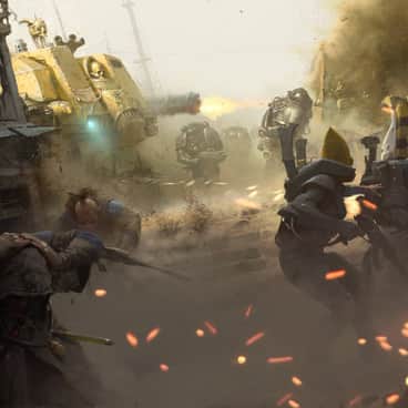Iron Hands vs Eldar by Jose Daniel Cabrera Peña (josedanielcabrerapena | llowee)