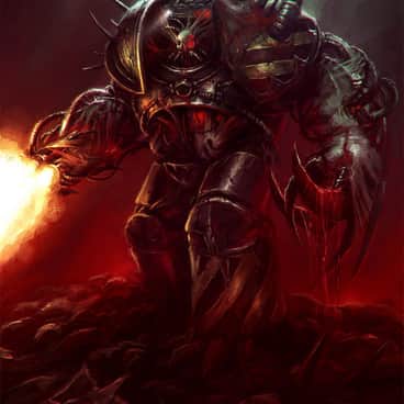 Iron Warrior Obliterator by Sam Lamont (moonskinned)