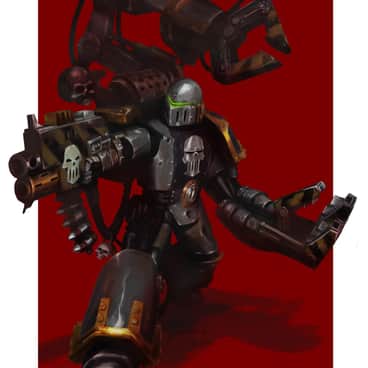 Iron Warrior Warsmith by George Earl Abalayan (earltheartist | george.abalayan)
