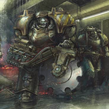 Iron Warriors by Ahn Hyoungsup (hammk)