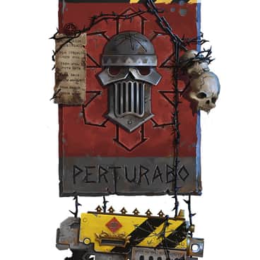 Iron Warriors Insignia by Kenneth Hammarstedt