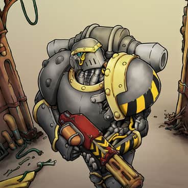 Iron Warriors Legionaire by Dicey June (MistyMiasma)