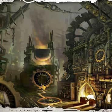 Irradial Forge Dark Mechanicus by Unknown Artists