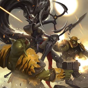 Jain Zar: The Storm of Silence by Mike Lim (Daarken)