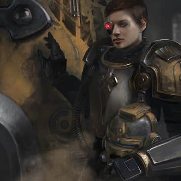 Knight Pilot by David Sondered (colrouphobia)