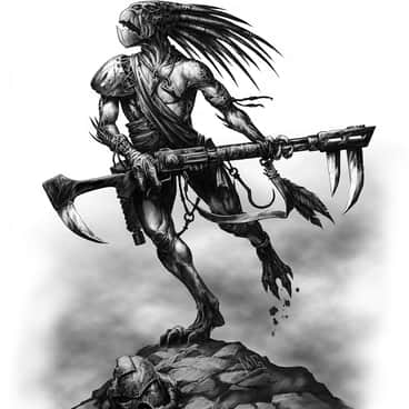 Kroot by Mark Gibbons (MG Artworks | mg_artworks)