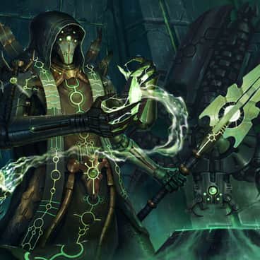 Necron Cryptek by L J Koh (koh_lj)