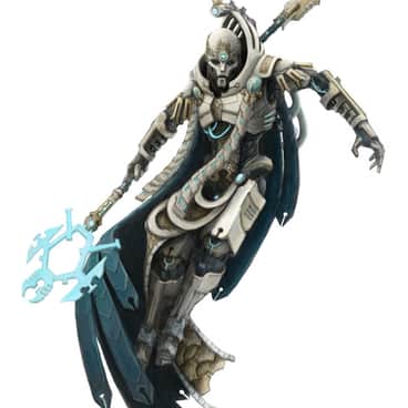 Necron Emisarkh by Thomas Mack (zuboros)