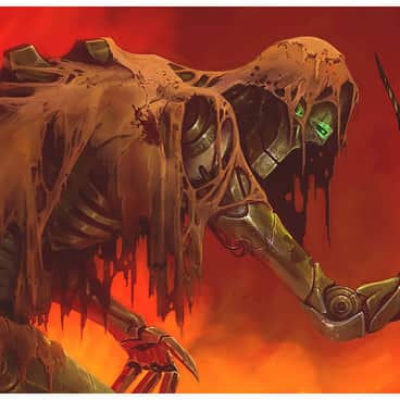 Necron Flayed One by Nikolaus Ingeneri (ning | ingeneriart)
