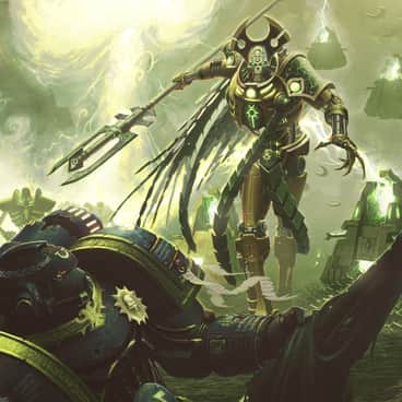 Necron Overlord by Nicholas Kay (Klausmasterflex)