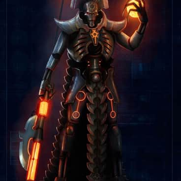 Necron Overlord by Rachel Pierce (cryptfever | crypt_fever)