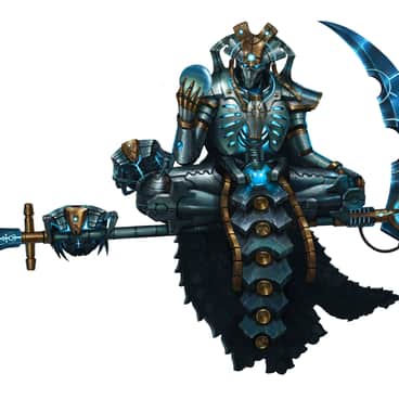 Necron Overlord by L J Koh (koh_lj)
