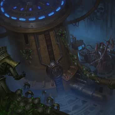 Necrons and Dark Mechanicus by Johan Grenier (grenierjohan | johangrenier)
