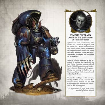 Night Lords Cineris Vytraan by Orniris Terensi (OrnirisTerensi | orniris) | Night Lords Cineris Vytraan by Orniris Terensi (OrnirisTerensi | orniris)