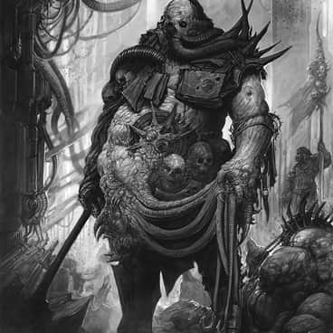 Nurgle Champion by Alex Boca (alexboca | alexboca8b)