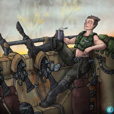 Off Duty Guard by Fabrizio Carminati (LordCarmi | lord_carmi)