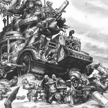 Ork Battle Wagon by Paul Bonner