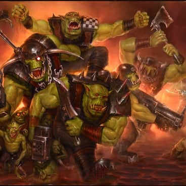 Ork Boyz by Lewis Jones (graphite_lj | l_o_jones)