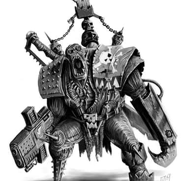 Ork Freebooter by Mark William Smith (paranoimiac)