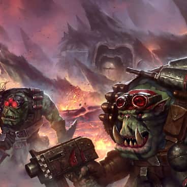 Ork Kommando’s by Sam Lamont (moonskinned)