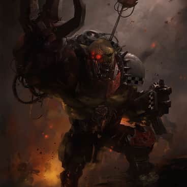 Ork Nob by Jorge Momparler (jorgemomparler)