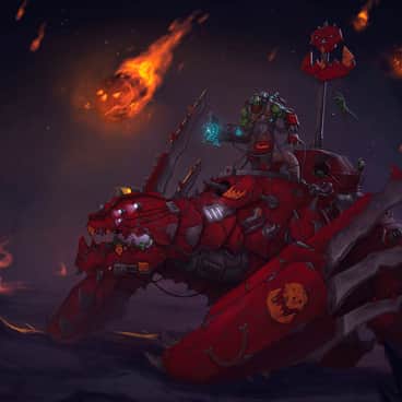Ork’s Mech Dragon by Andrei Kiselev (MyDeads)
