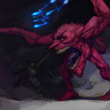 Pink Horror by Alexey Potorochin (artistpotorochin)