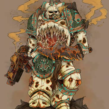 Plague Marine by Thomas Shirley