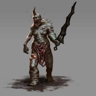 Plaguebearer of Nurgle by Jon Cave (joncave.art | Jonathan Cave)