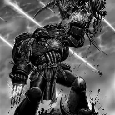 Raven Guard by Karl Richardson (tankskullx66 | karlrichardsonart)