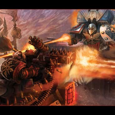 Raven Guard vs Chaos by Jacob Atienza (jubjubjedi)