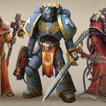 Relic Character Lineup by Nikolaus Ingeneri (ning | ingeneriart)