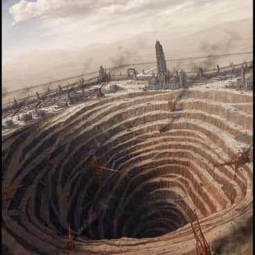 Rogue Trader Prison Mine by Mark Molnar (momarkmagic | mark_molnar_instagram)