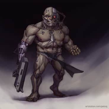 Rogue Trader Space Marine by Alexey Potorochin (artistpotorochin)