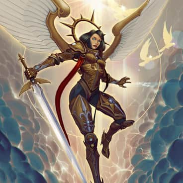 Saint Celestine by Alexey Kropachev (Khantian)