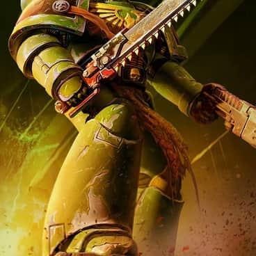 Salamander Space Marine by Cheol Joo Lee (paratrooper | CJ Lee | cheoljoolee)