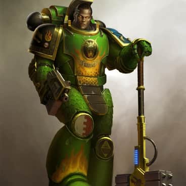 Salamanders Librarian by Elijah ArhPriest (Elijah Gurenko | Ilya Gurenko | arhpriest)