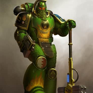 Salamanders Librarian by Elijah ArhPriest (Elijah Gurenko | Ilya Gurenko | arhpriest)