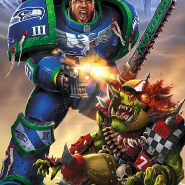Seahawks 40K by BlondTheColorist